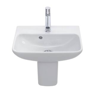 Duravit ME by Starck 17.75 in. Rectangular Bathroom Sink in White 0719450000