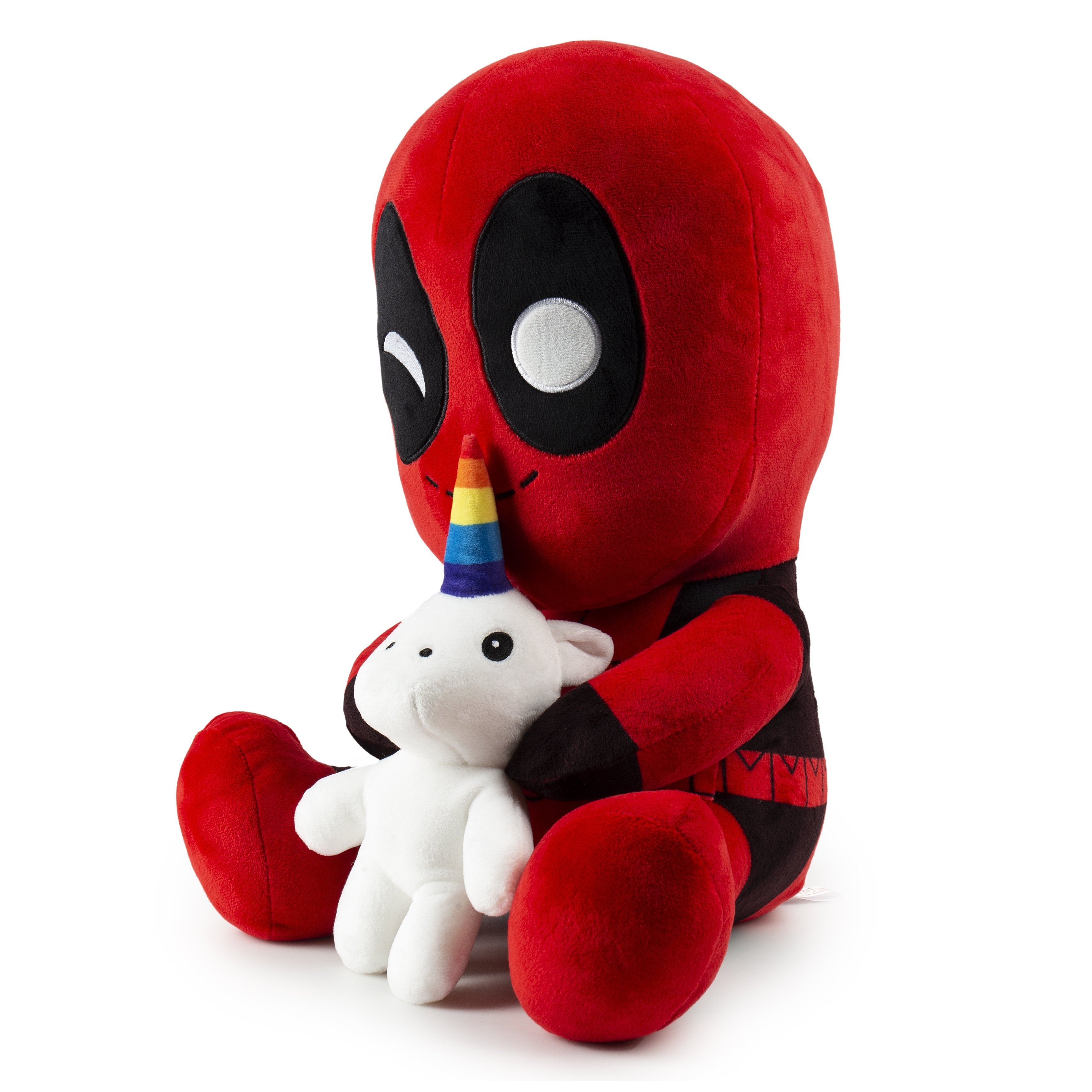 Marvel Deadpool Riding a Unicorn HugMe Vibrating Plush