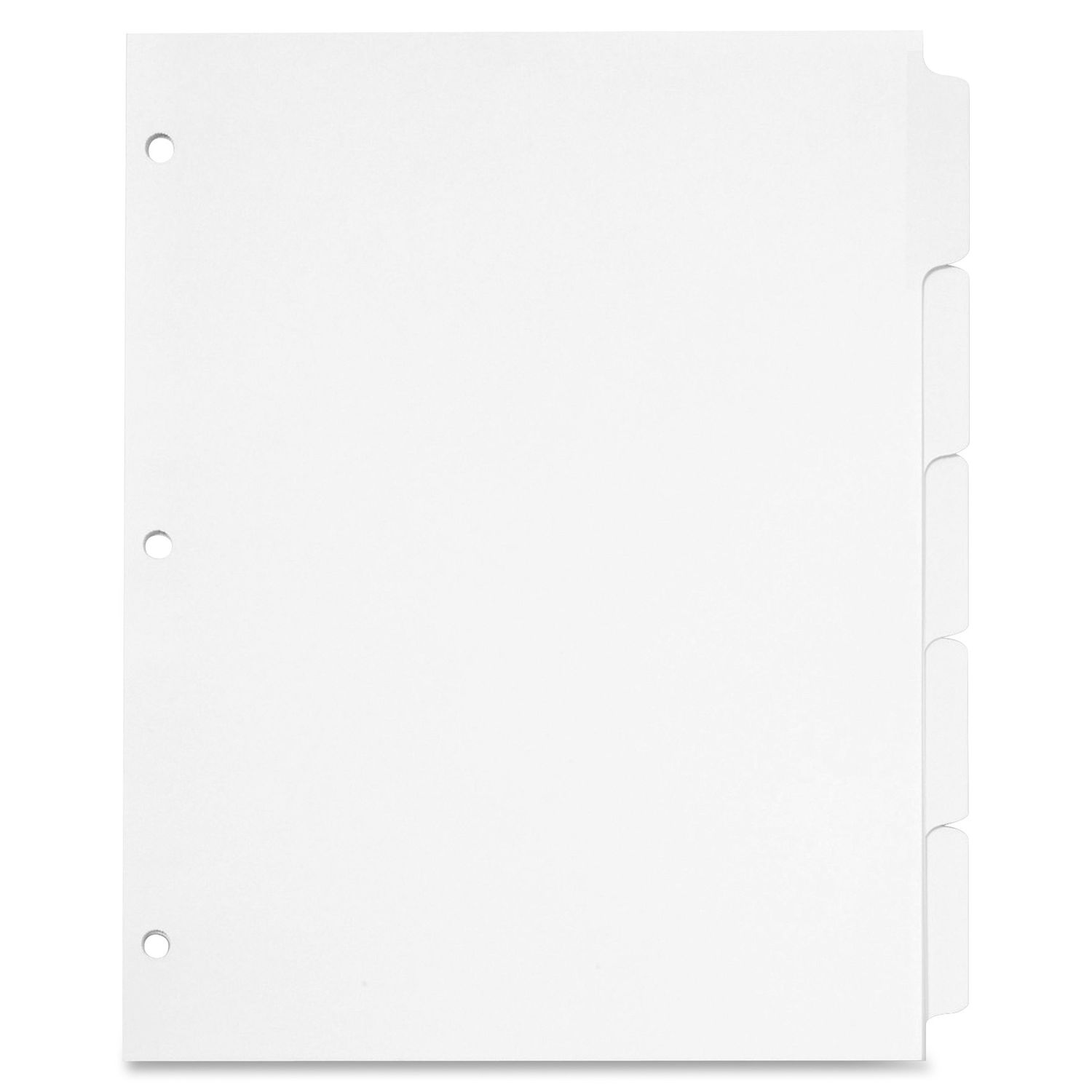 Write 'N Erase Mylar Tab Dividers by TOPS Products CRD60506