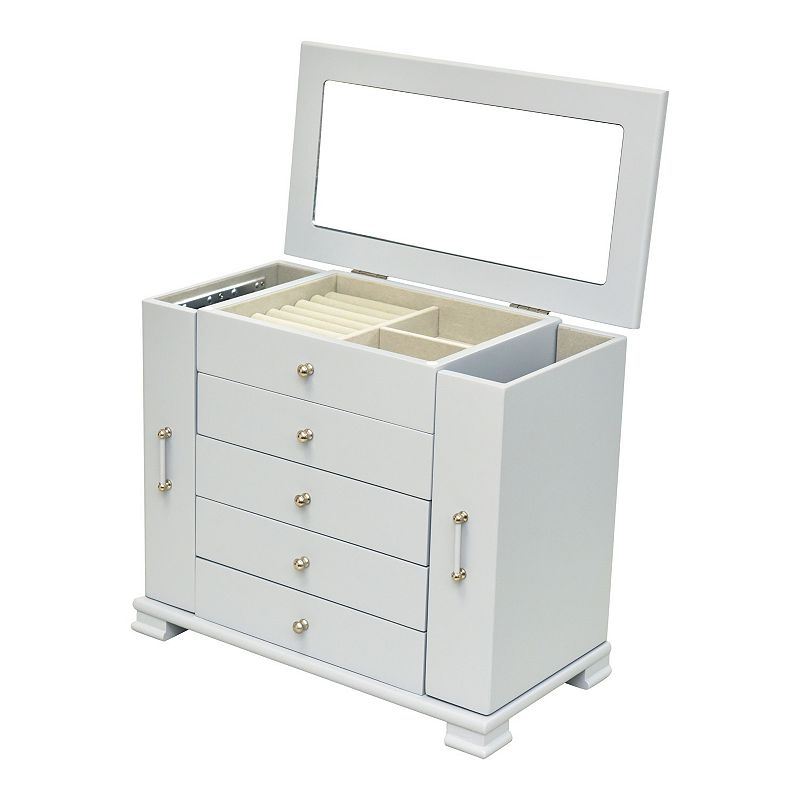 Gray Modern Jewelry Box