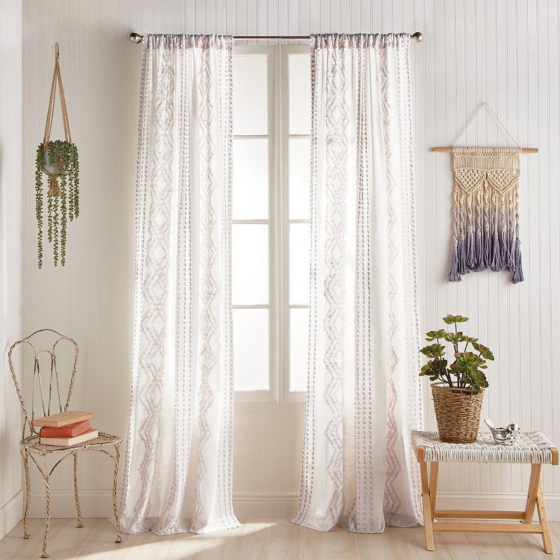 Peri Cut Geo Window Curtain