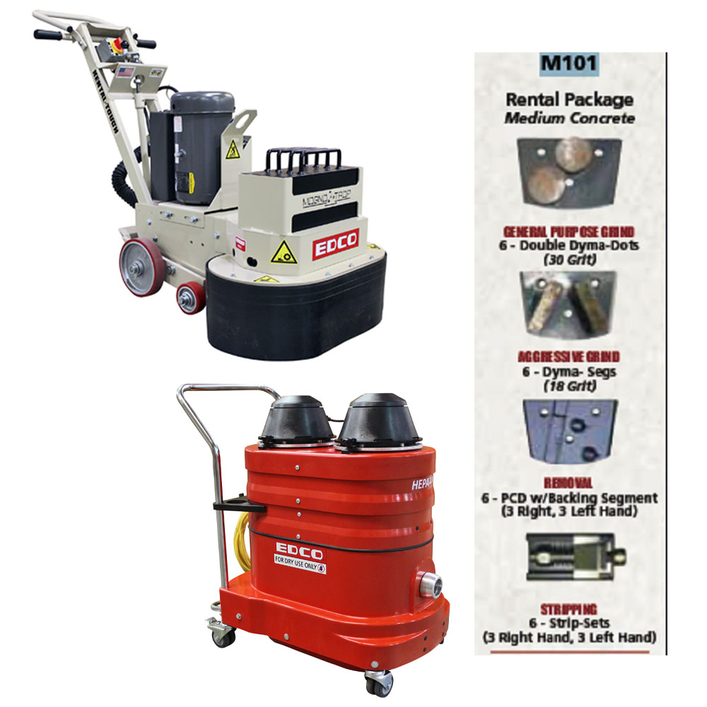 2D-HDE Magna-Trap VAC-100 Vac and M101 Grinder Kit Bundle ;