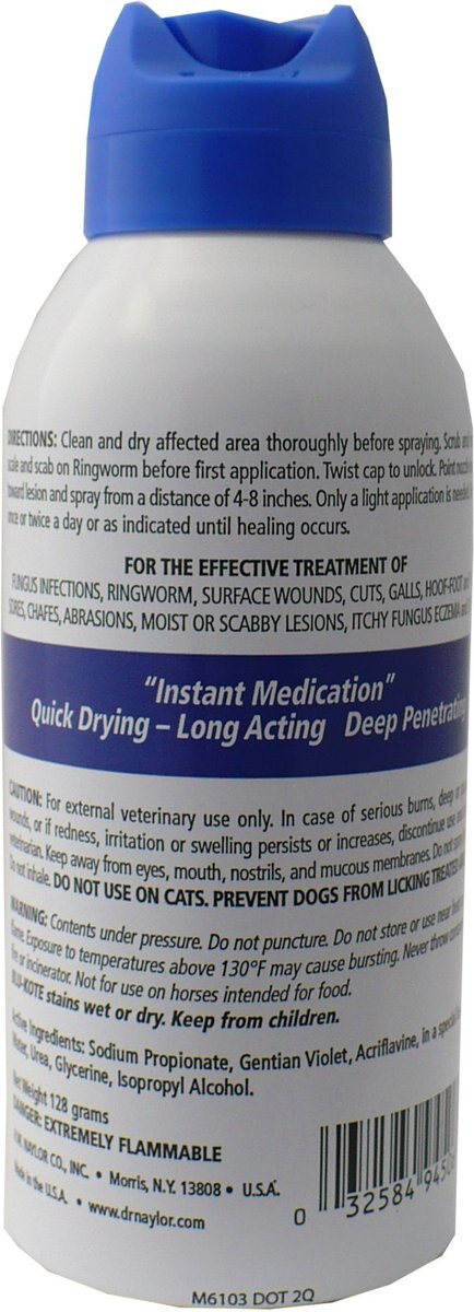 Dr. Naylor Blu-Kote Aerosol Farm First Aid， 4.5-oz can