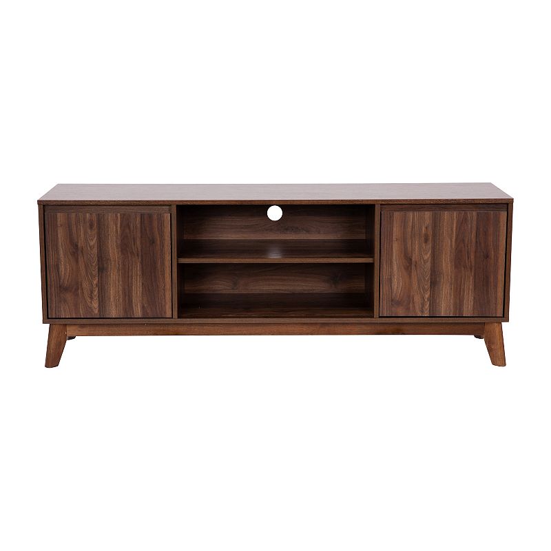 Flash Furniture Hatfield Mid-Century Modern TV Stand