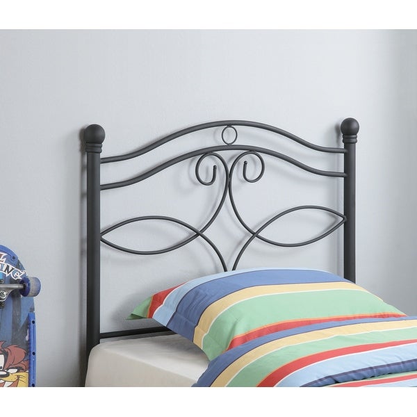 Coaster Furniture Callie Matte Black Twin Metal Headboard - - 22797650