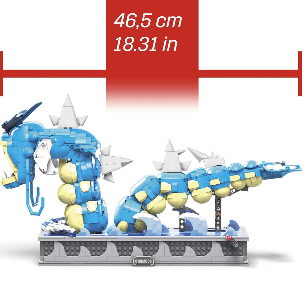 Mega Pokemon Motion Gyarados Building Toys with Motion Brick