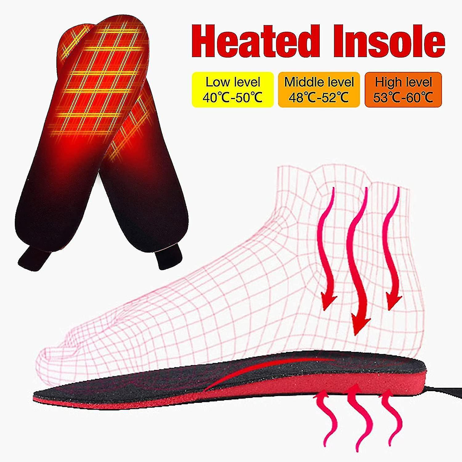 Foot Warmers Insoles Shoe Warmers Heating Thermosole Heating Insoles Heating Insoles