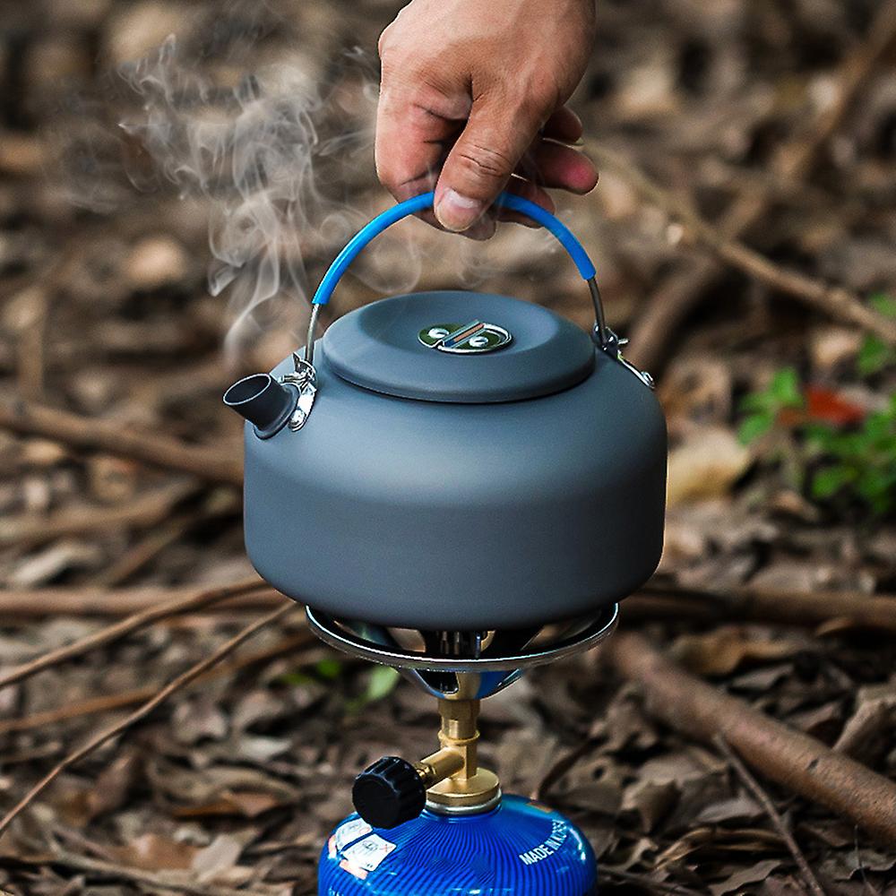 0.8l/1.4l Outdoor Lightweight Aluminum Teapot Kettle Coffee Pot For Camping Hiking   Backpacking