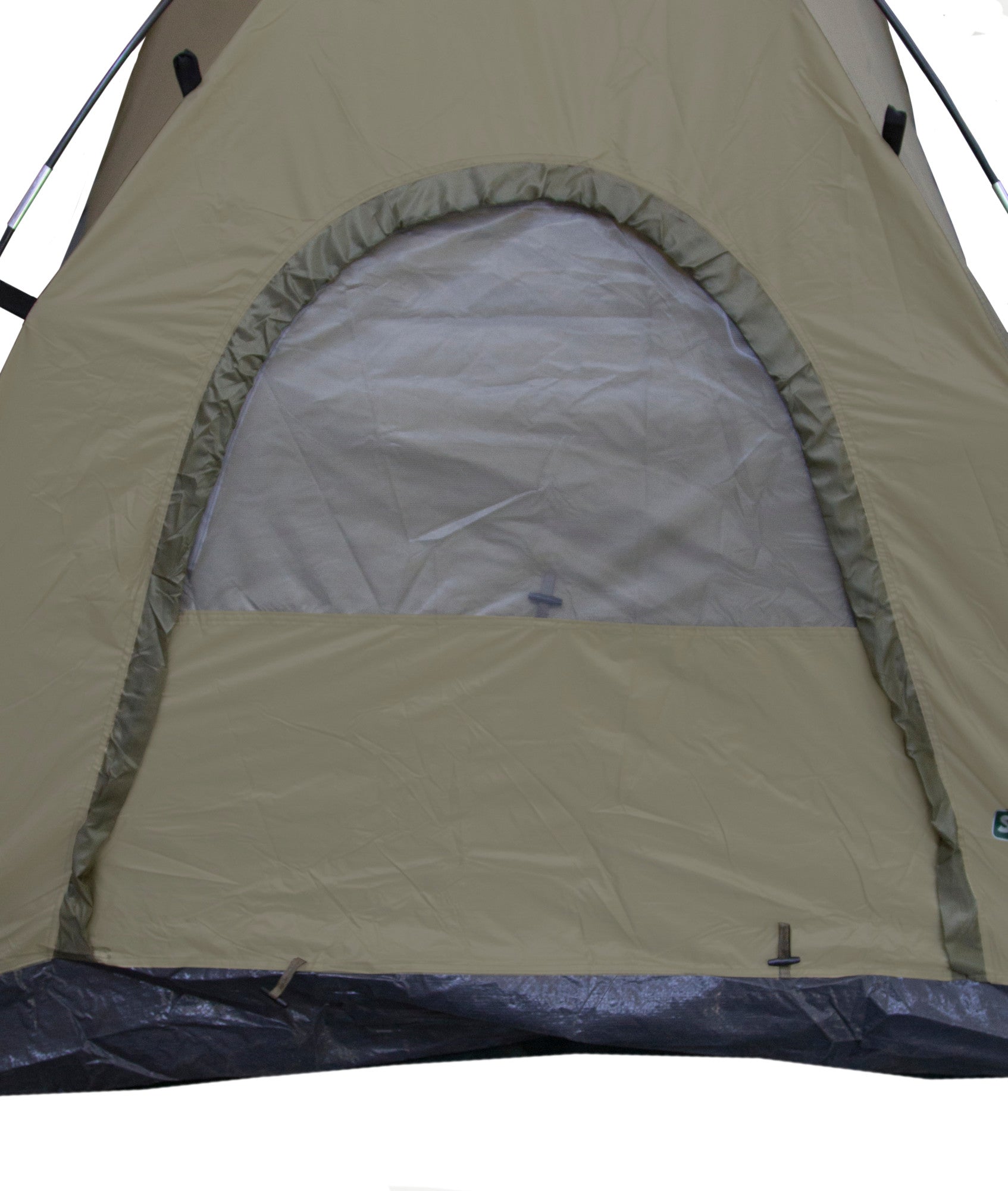 Stansport Hunter Buddy 2-Person Tent - Forest/Tan