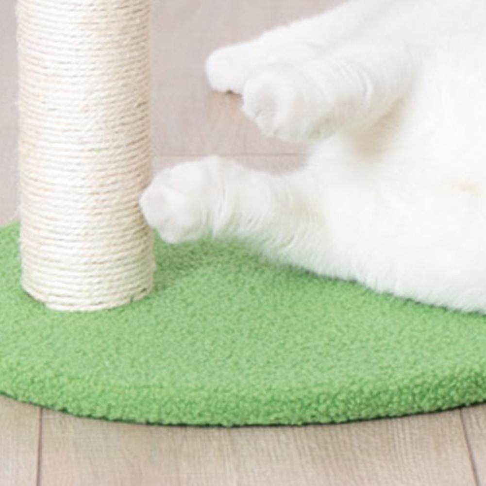 Leaf shape cat scratching post