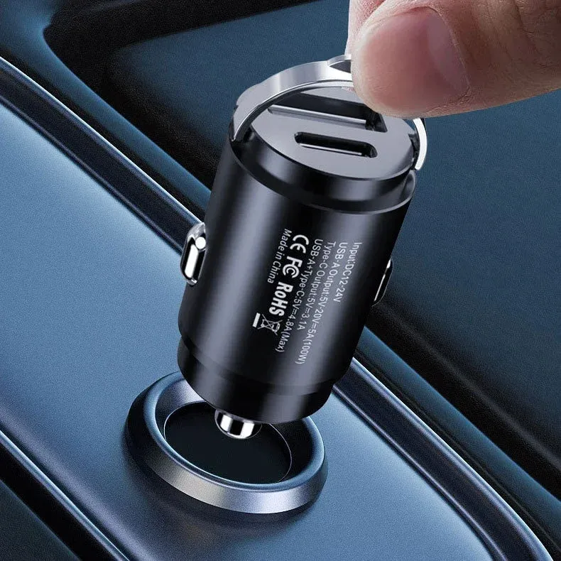 🔥 BIG SALE - 48% OFF🔥Multi Compatible 100W Fast Charging Car Cha