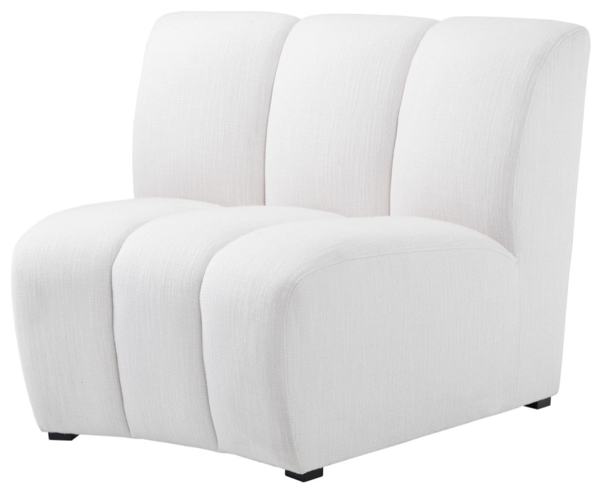 Curved Modular Sofa  Eichholtz Lando   Transitional   Armchairs And Accent Chairs   by Oroa   Distinctive Furniture  Houzz