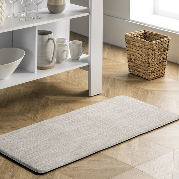 Nuloom Casual Anti Fatigue Kitchen Or Laundry Room Comfort Mat