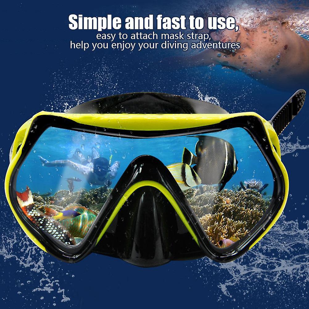 TUO Anti-fog Diving Mask Snorkel Set Full Dry Tube Underwater Swimming Equipment