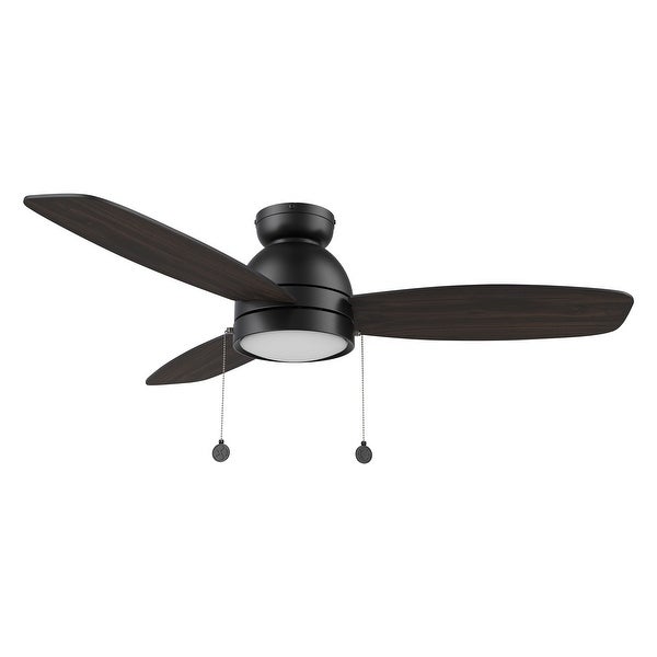 Reed 48-inch Indoor Ceiling Fan with Pull Chain，Dimmable LED Light Kit and Reversible DC motors. - N/A Shopping - The Best Deals on Ceiling Fans | 41655179