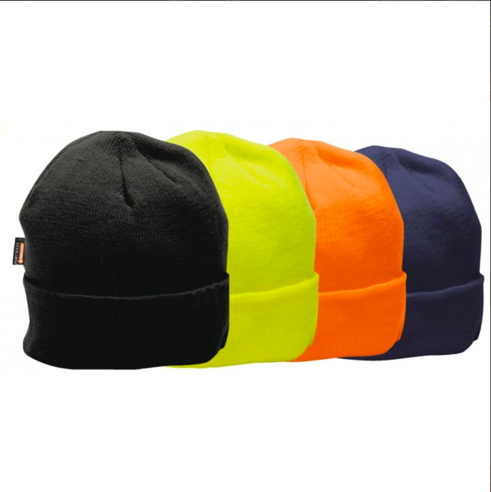 Yellow Hi-Vis Insulatex Knit Cap ;