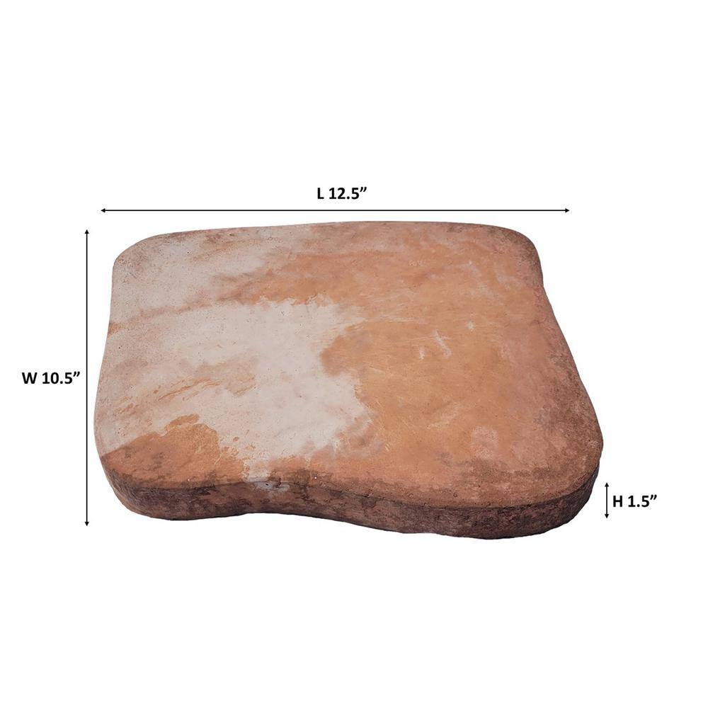 Classic Stone El Paso Sandstone Irregular Concrete Stepping Stone Pathway Pack (32-Piece) 100085703