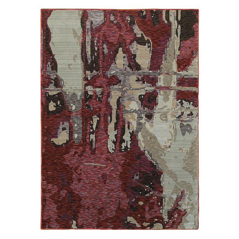 StyleHaven Easton Canvas Abstract Rug