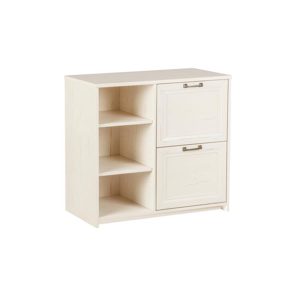 Graham Antique White Lateral File Cabinet GM4208LFAW