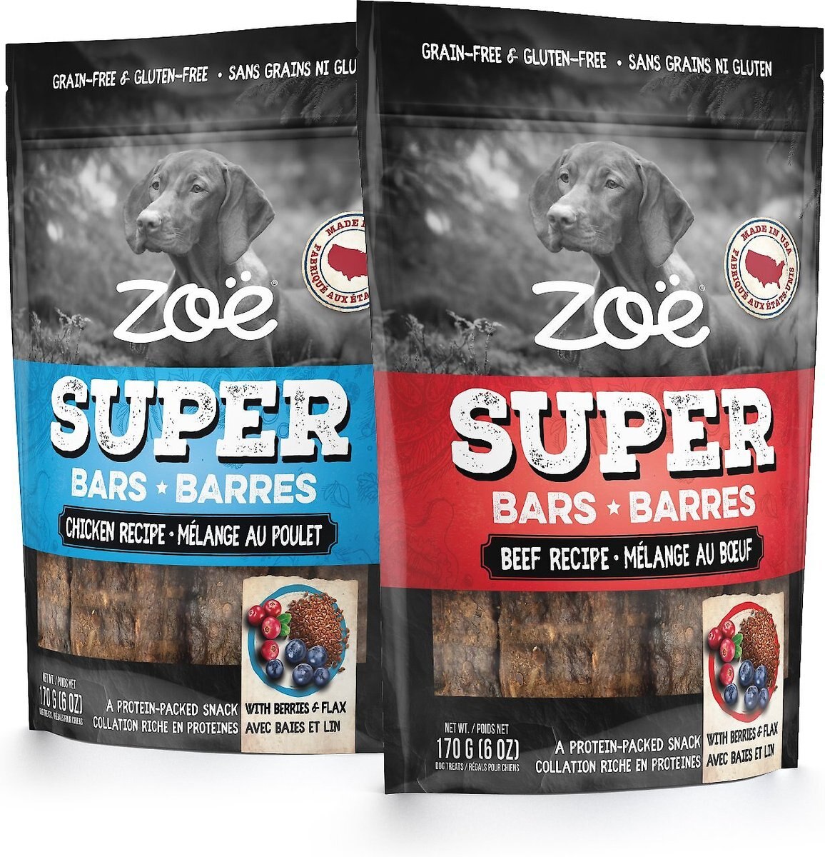 Zoe Super Bar Beef Recipe Grain-Free Dog Treats