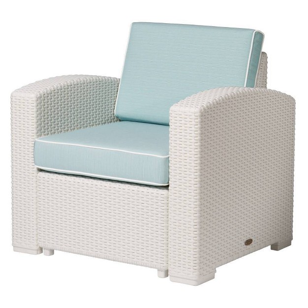 Magnolia Rattan Club Chair Lagoon