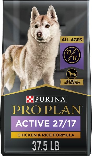 Purina Pro Plan Sport Active All Life Stages High-Protein 27/17 Chicken and Rice Formula Dry Dog Food