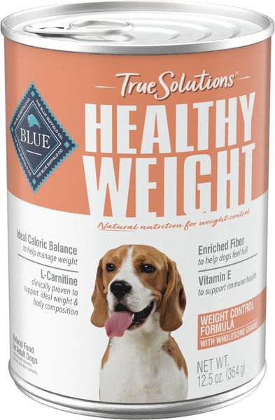 Blue Buffalo True Solutions Healthy Weight Natural Weight Control Chicken Adult Wet Dog Food，