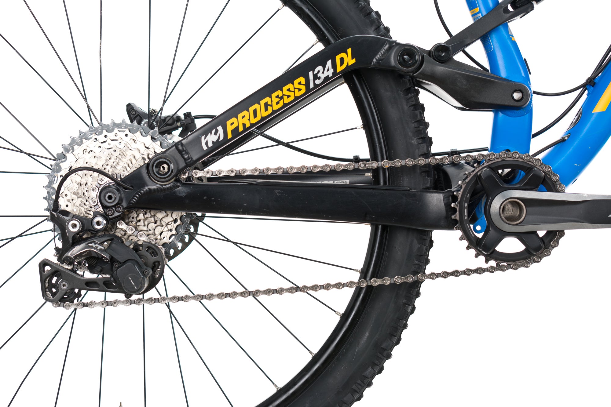 2017 Kona Process 134 DL Aluminum Mountain Bike XS 16