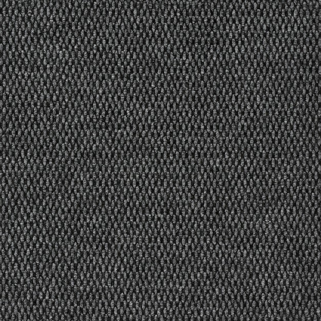 10pk Hobnail Self Stick Carpet Tile Gray Foss Floors