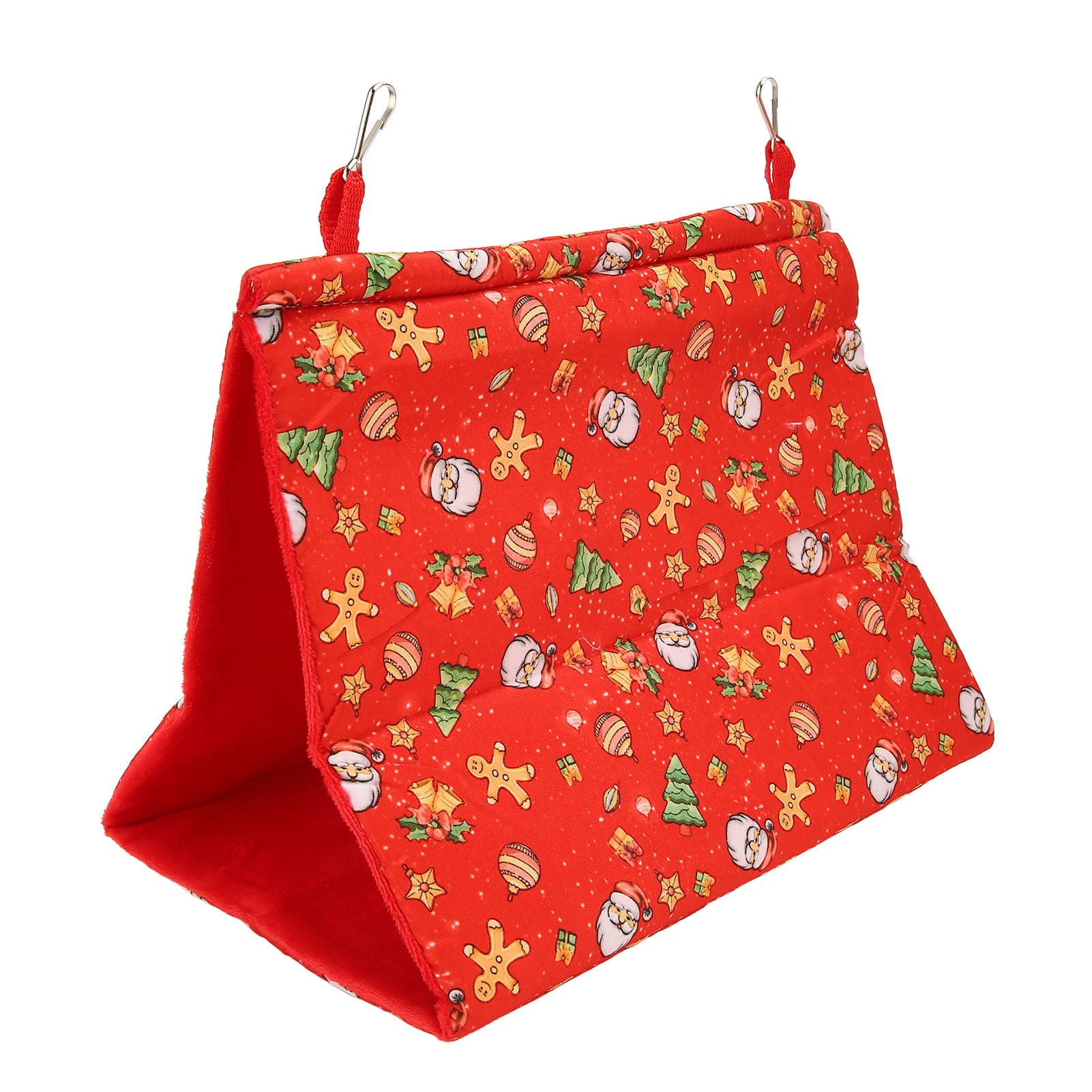 Hanging Bed， Vibrant Colors  Hanging Tent  For Hiding For Playing S Red Christmas