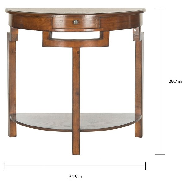 SAFAVIEH Liana Brown Console - 31.9