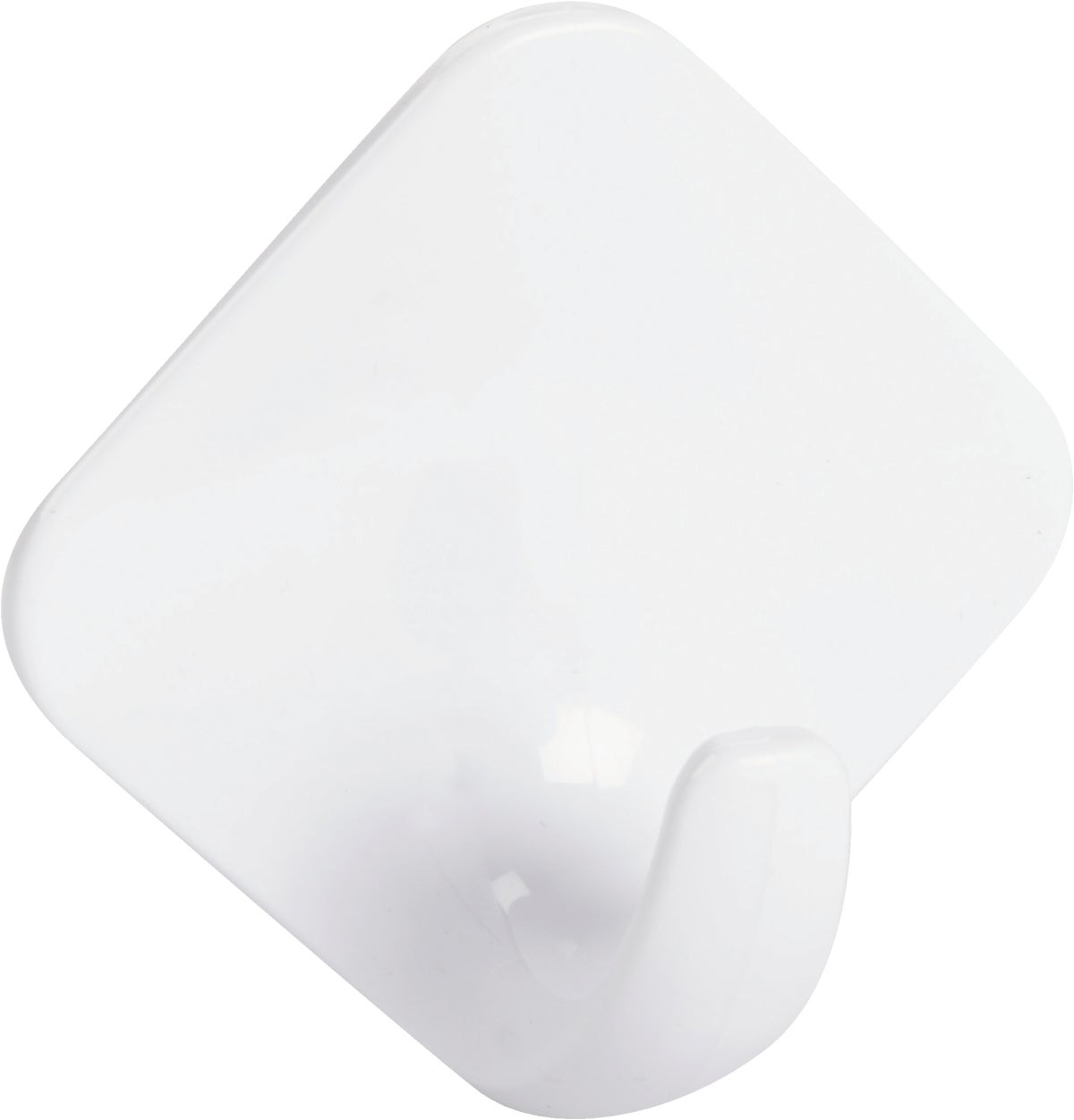 iDesign Diamond Adhesive Hook White