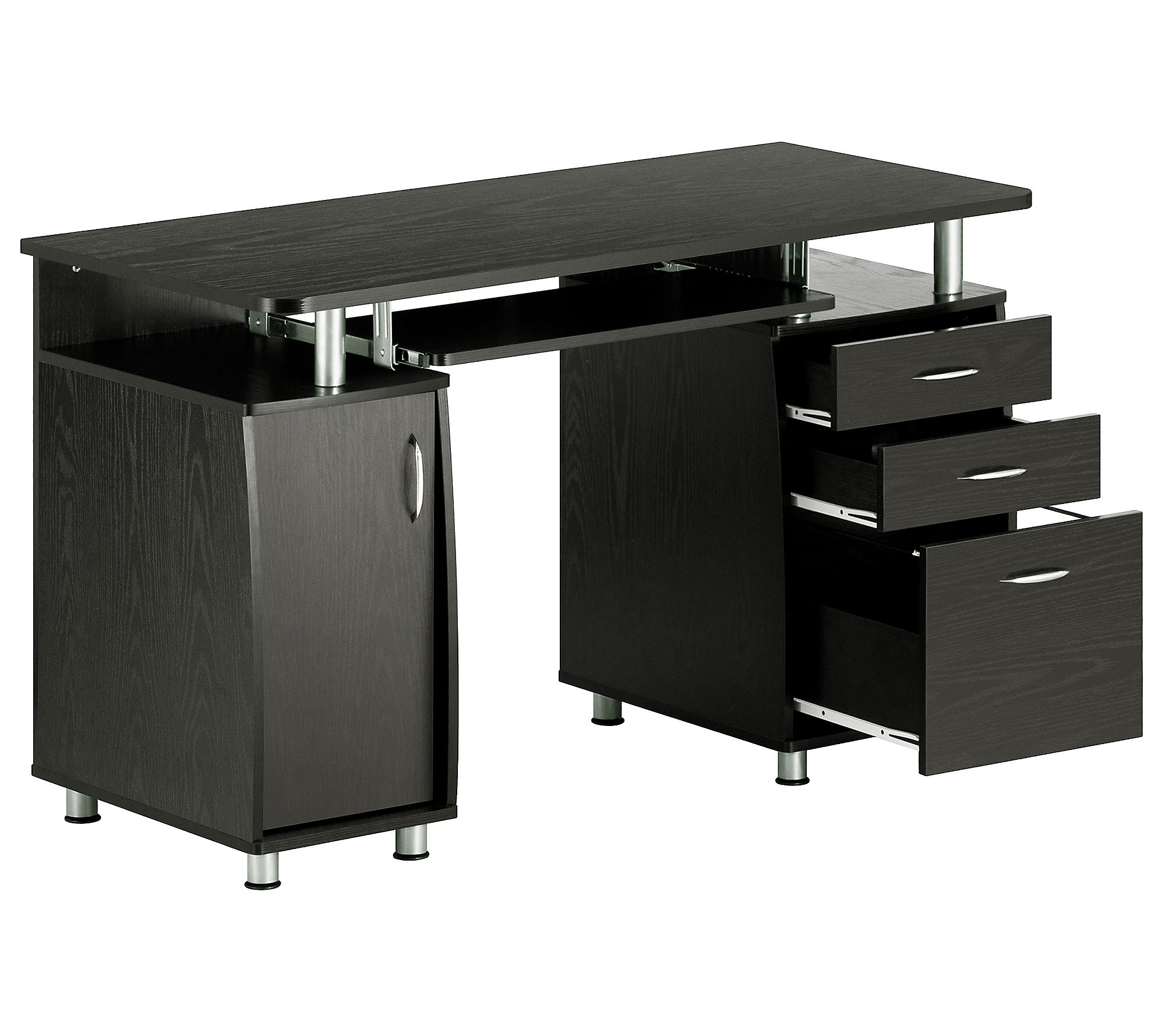 Techni Mobili Complete Workstation Computer Desk W Storage