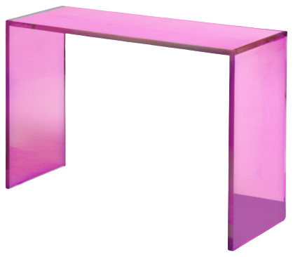 ColorBurst Acrylic Console Table   Contemporary   Console Tables   by GUSTO DESIGN COLLECTION  Houzz