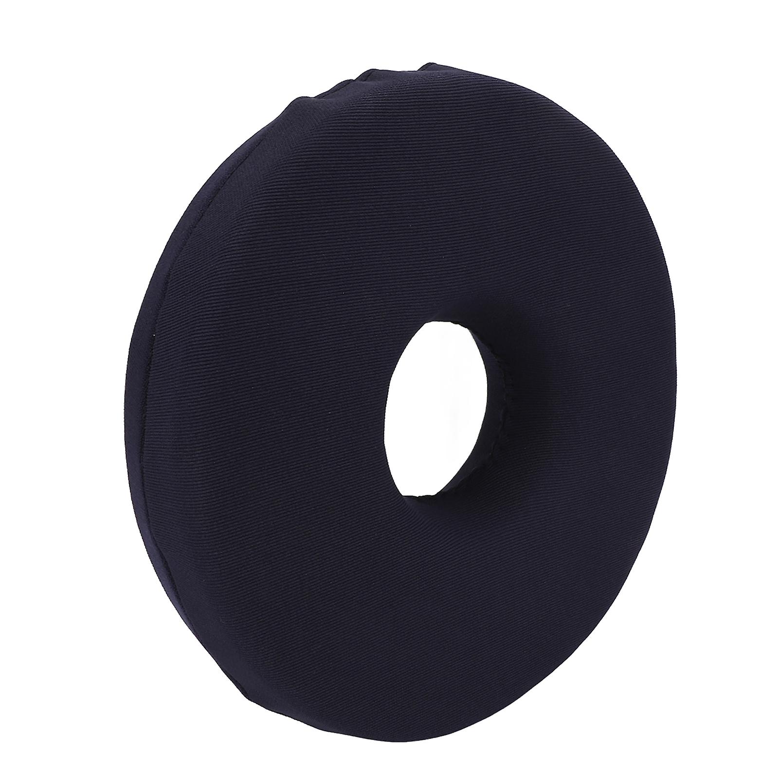 Donut Pillow Bed Sore Decubitus Pain Relief Seat Cushion For Bedridden Patient Elderly Black 25cm