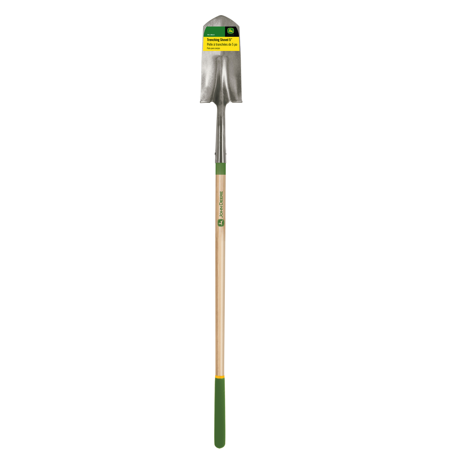 John Deere 57.25 in. Steel Trenching Shovel Wood Handle