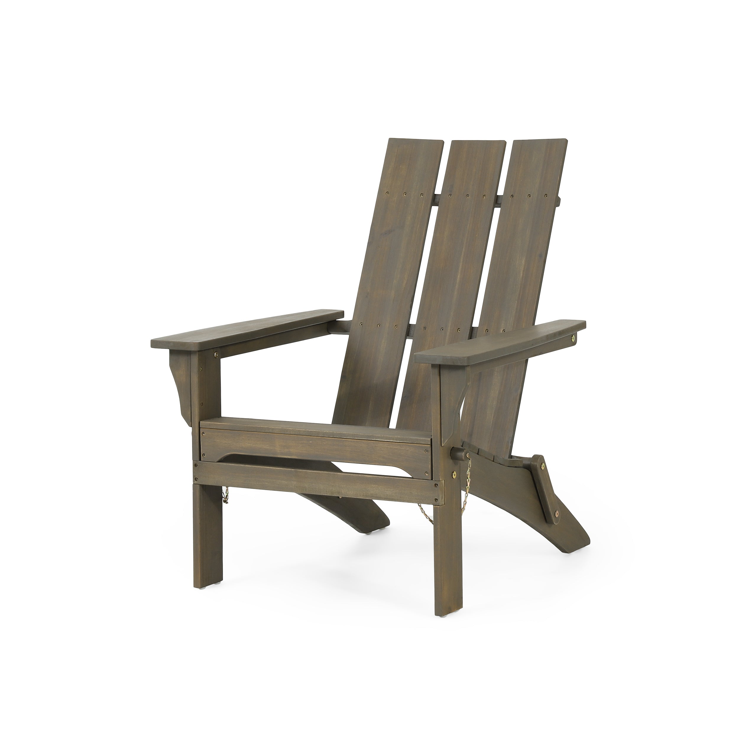 Gurekam Outdoor Acacia Wood Foldable Adirondack Chair