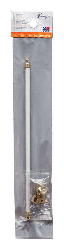 Kenney White Sash Rod 11 in. L X 19 in. L