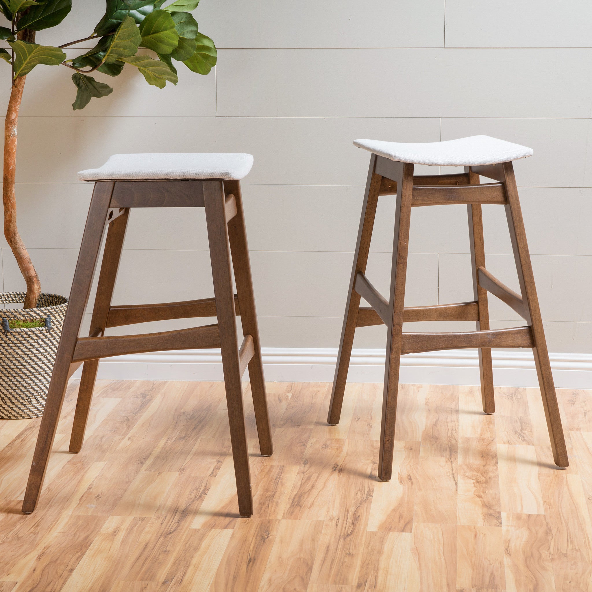 Oster Mid Century Design 30-Inch Bar Stools (Set of 2)