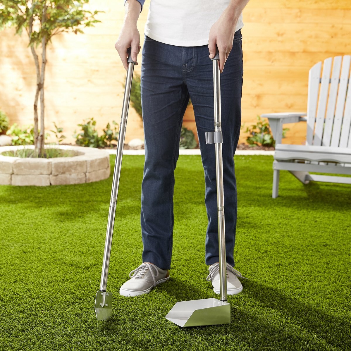 Frisco Rake and Spade Set with Dustpan