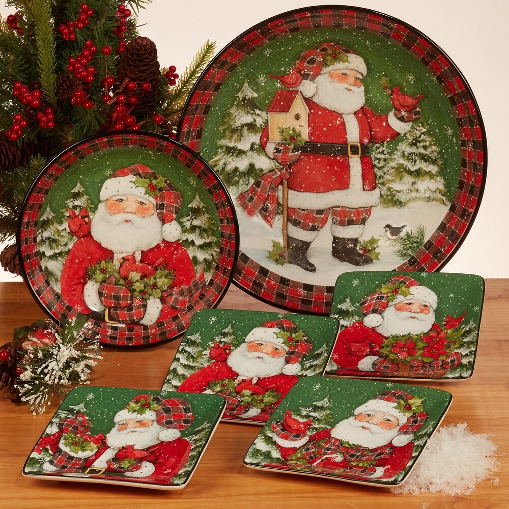 Certified International Christmas Lodge Santa 6\