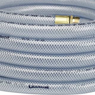 Underhill UltraMax Clear Premium 1 in. x 100 ft. Heavy-Duty Garden Water Hose H10-100C