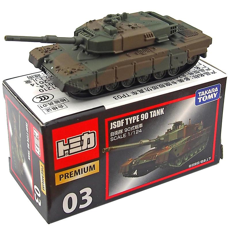 Takara Tomy Car Model Toy Jsdf Type 90 Tnak Green