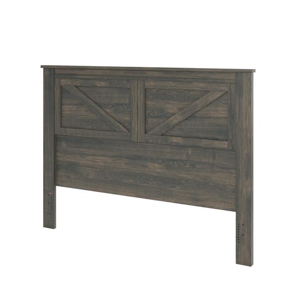 The Gray Barn Latigo Weathered Oak Queen Headboard - - 21906925