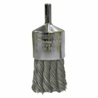 Weiler 804 10392 Nickel Plated End Brush  Stainles...