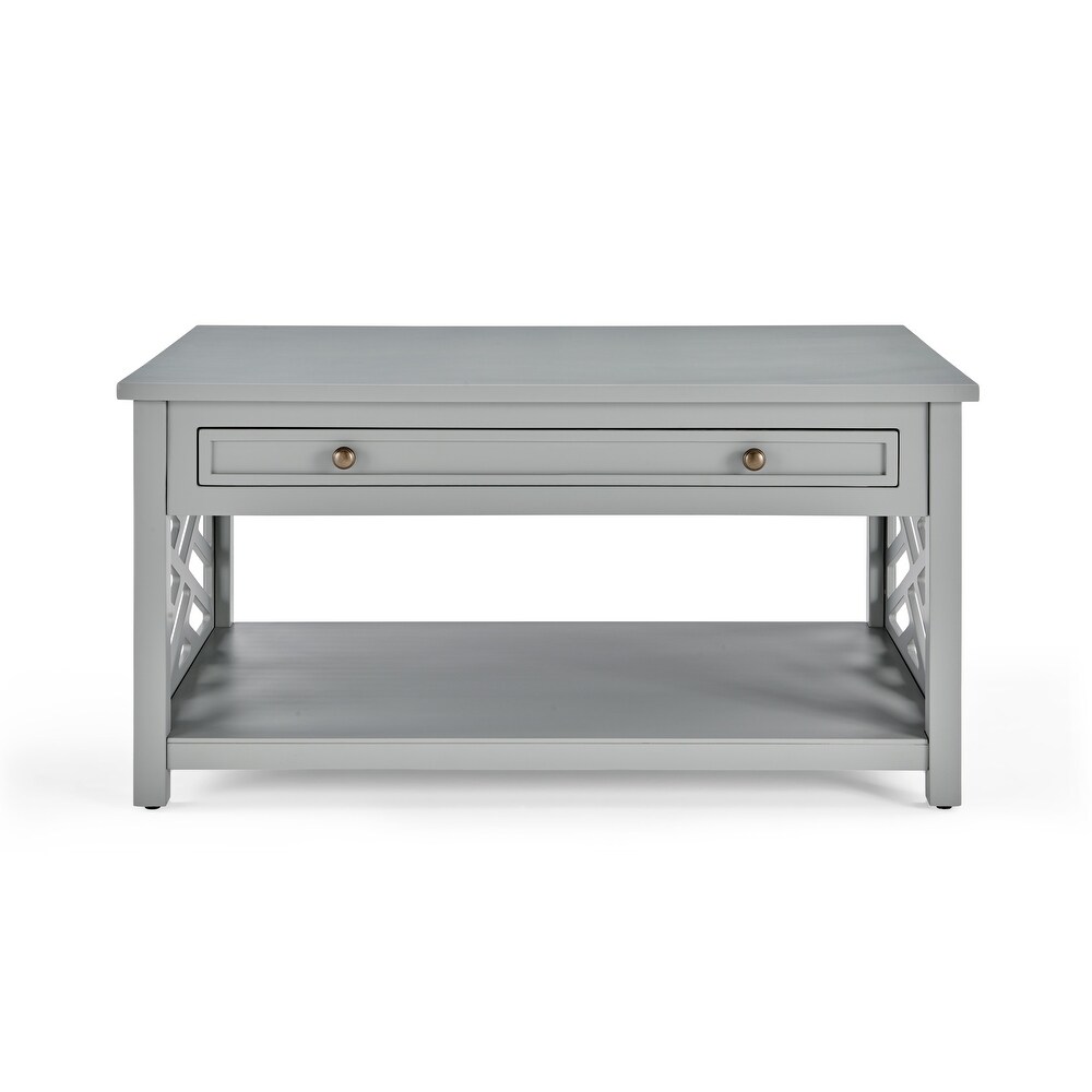 Porch   Den Altadena 3 piece Coffee and End Table Set with Drawers