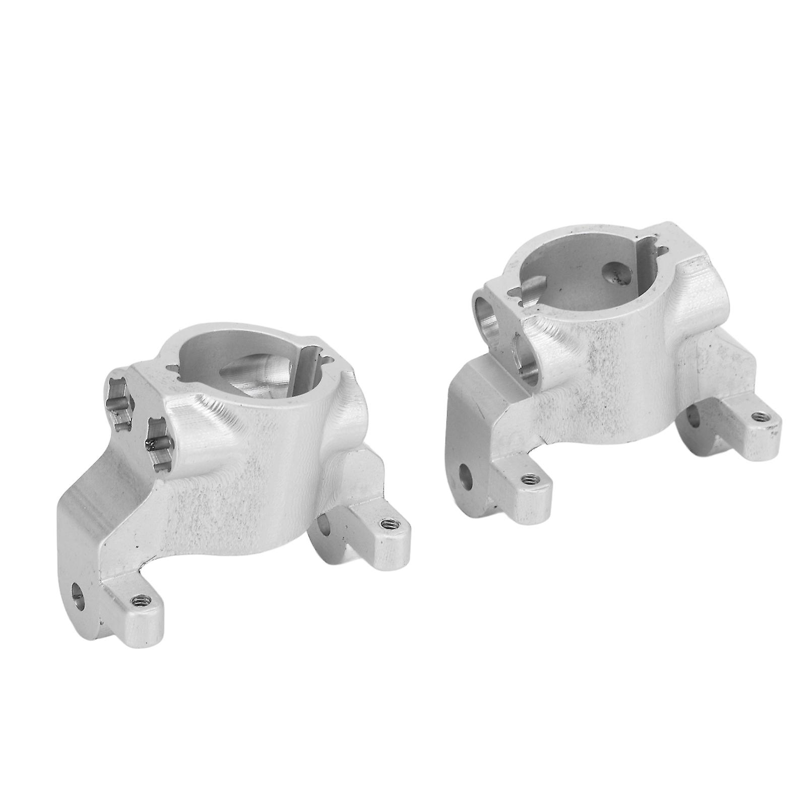 1 Pair Aluminum Alloy Front C Seat Cnc C Hub For Axial Rbx10 Ryft 1/10 Rc Crawler Car Partssilver