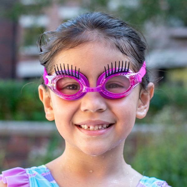 Eye Pop Pink and Purple Swimming Sport Goggles