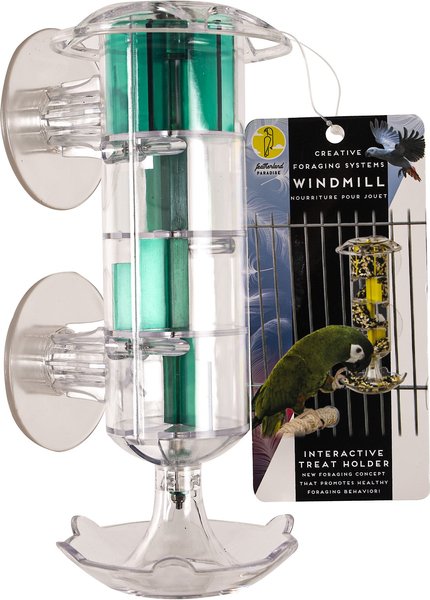 Caitec Featherland Paradise Windmill Bird Toy