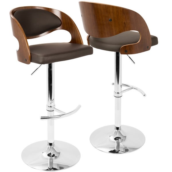 Carson Carrington Visby Adjustable Bar Stool (Set of 2)